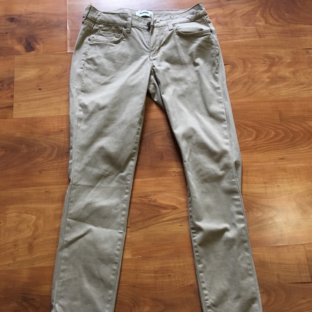 Womens khaki pants